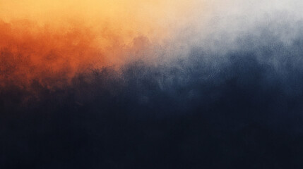 Naklejka premium Abstract Orange and Blue Gradient Background Texture