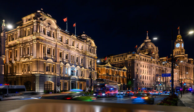 shanghai bund night view i love shanghai
