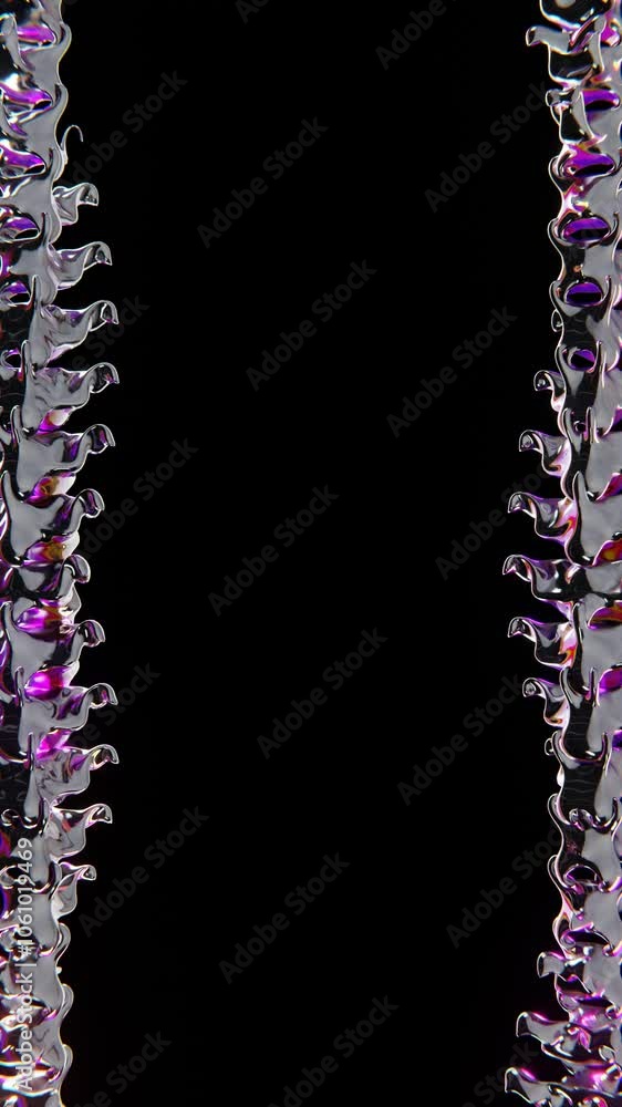 Poster abstract 3d futuristic elements frame blank space vertical social media phone format darkness vibran