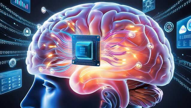 brain with code