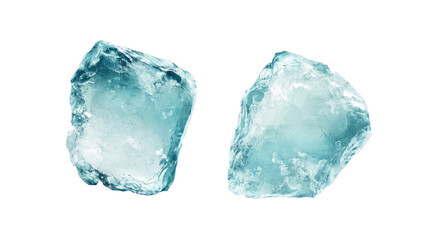 Obraz premium Isolated Objects Showcasing Natural Sea Water Surfaces Generative AI