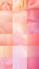 Fototapeta premium Subtle pastel gradient from peach to light pink, overlaid with light grain texture for a soft look