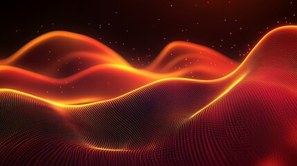 Elegant abstract wave line background with minimalist vector style image