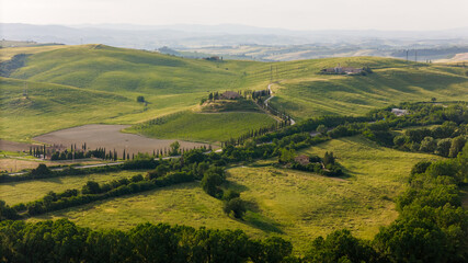 Tuscany landscape in Florence, Italy