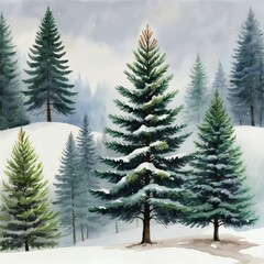 Obraz premium Winter Wonderland: A Holiday Art Collection