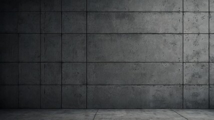 Fototapeta premium Grey, textured, concrete wall background with soft, ambient light creating a smooth, blurred effect, adding depth, subtle detail, and muted tones, conveying calmness, simplicity, elegance, and an indu