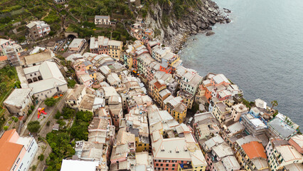 Vernazza, the forth town in Cinq terres of Italy