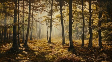 Fototapeta premium Woodland