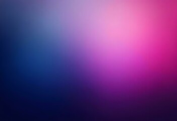 Obraz premium Blurred color gradient purple pink blue grainy color gradient background dark abstract backdrop banner poster card wallpaper website header design