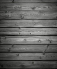 Obraz premium Textured gray wooden planks lined up for a rustic background setting