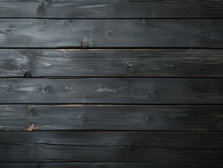 Obraz premium Dark wooden planks arranged neatly on a surface in a cozy indoor space