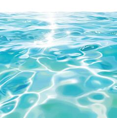 Turquoise Blue Water Surface Background with Ripples and Light Reflections Abstract Ocean Texture Swimming Pool Spa Wellness Purity Nature Summer Vacation Travel Tropical Paradise Seascape Marine