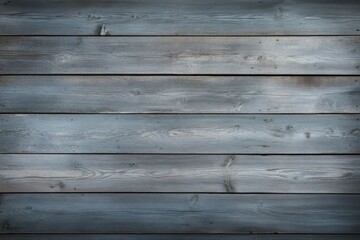 Obraz premium Textured gray wooden planks arranged in a horizontal pattern