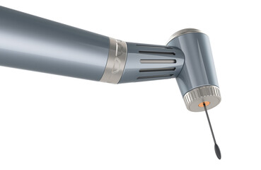 Dental Drill, 3D rendering isolated on transparent background