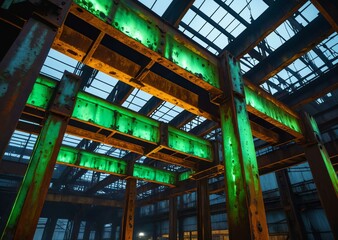 Rusty Abandonment in Fungal Twilight