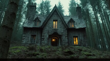 Enchanting Woodland Retreat: A Mystical Sanctuary in the Forest