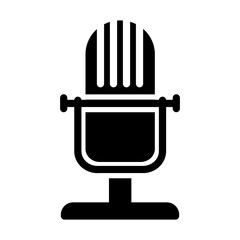 Mic icon template