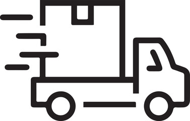 Truck icon symbol vector illustration
