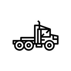 Truck icon symbol vector illustration

