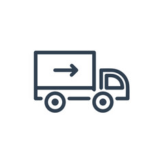 Truck icon symbol vector illustration
