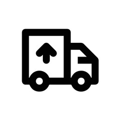 Truck icon symbol vector illustration
