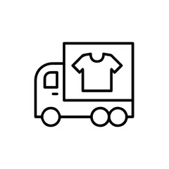 Truck icon symbol vector illustration
