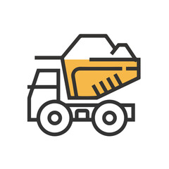 Truck icon symbol vector illustration
