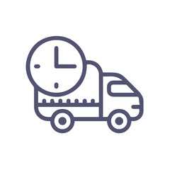 Truck icon symbol vector illustration

