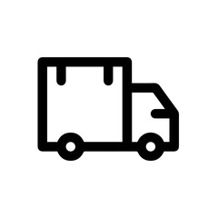 Truck icon symbol vector illustration
