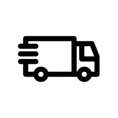 Truck icon symbol vector illustration
