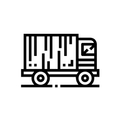 Truck icon symbol vector illustration
