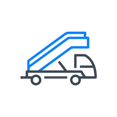Truck icon symbol vector illustration
