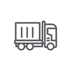 Truck icon symbol vector illustration
