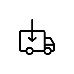 Truck icon symbol vector illustration
