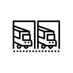 Truck icon symbol vector illustration
