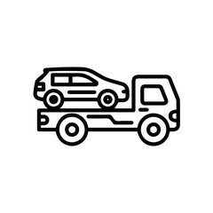 Truck icon symbol vector illustration
