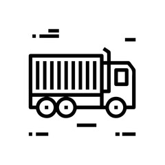 Truck icon symbol vector illustration
