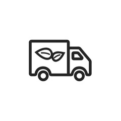 Truck icon symbol vector illustration
