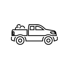 Truck icon symbol vector illustration
