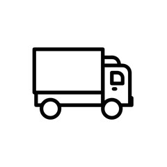 Truck icon symbol vector illustration
