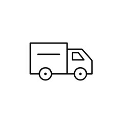 Truck icon symbol vector illustration
