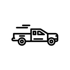 Truck icon symbol vector illustration
