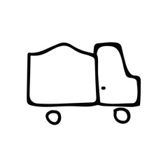 Truck icon symbol vector illustration

