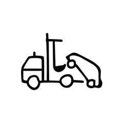 Truck icon symbol vector illustration
