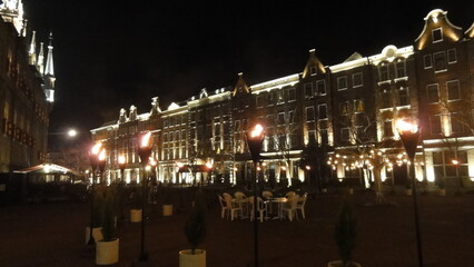 Naklejka premium ハウステンボスのライトアップ