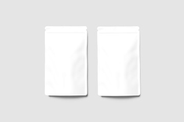 Blank pouch White