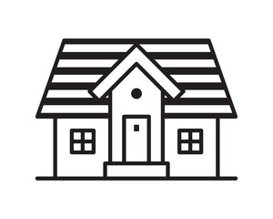 Vector Home Icon Symbol. House Icon Symbol