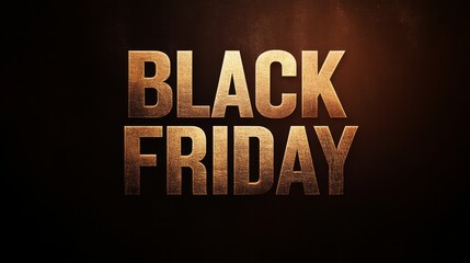 A striking image features bold 'Black Friday' text with a vibrant orange glow, capturing the essence of retail sales and shopping frenzy that attracts bargain hunters.