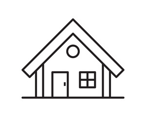 Vector Home Icon Symbol. House Icon Symbol