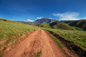 Road in mountains